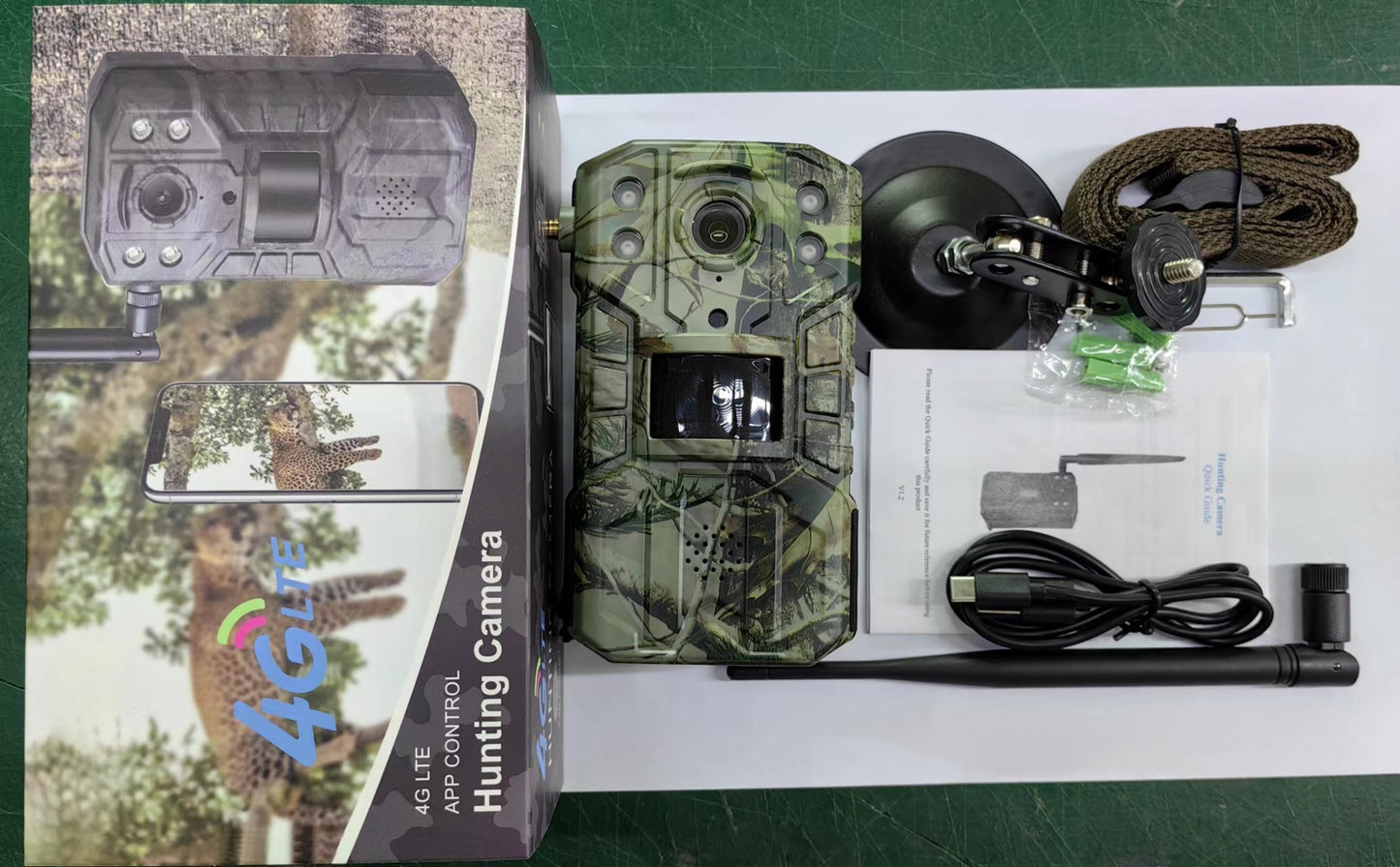 hunting camera Ucon mobile phone remote 4G surveillance camera outdoor unplugged forest orchard
