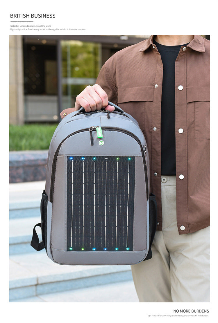 Solar Smart Backpack – Premium Outdoor & Urban Charging Gear