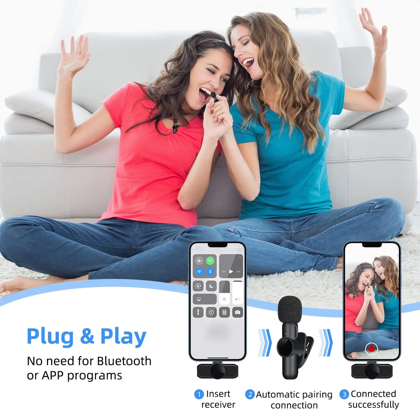 Crystal Clear Wireless Mic