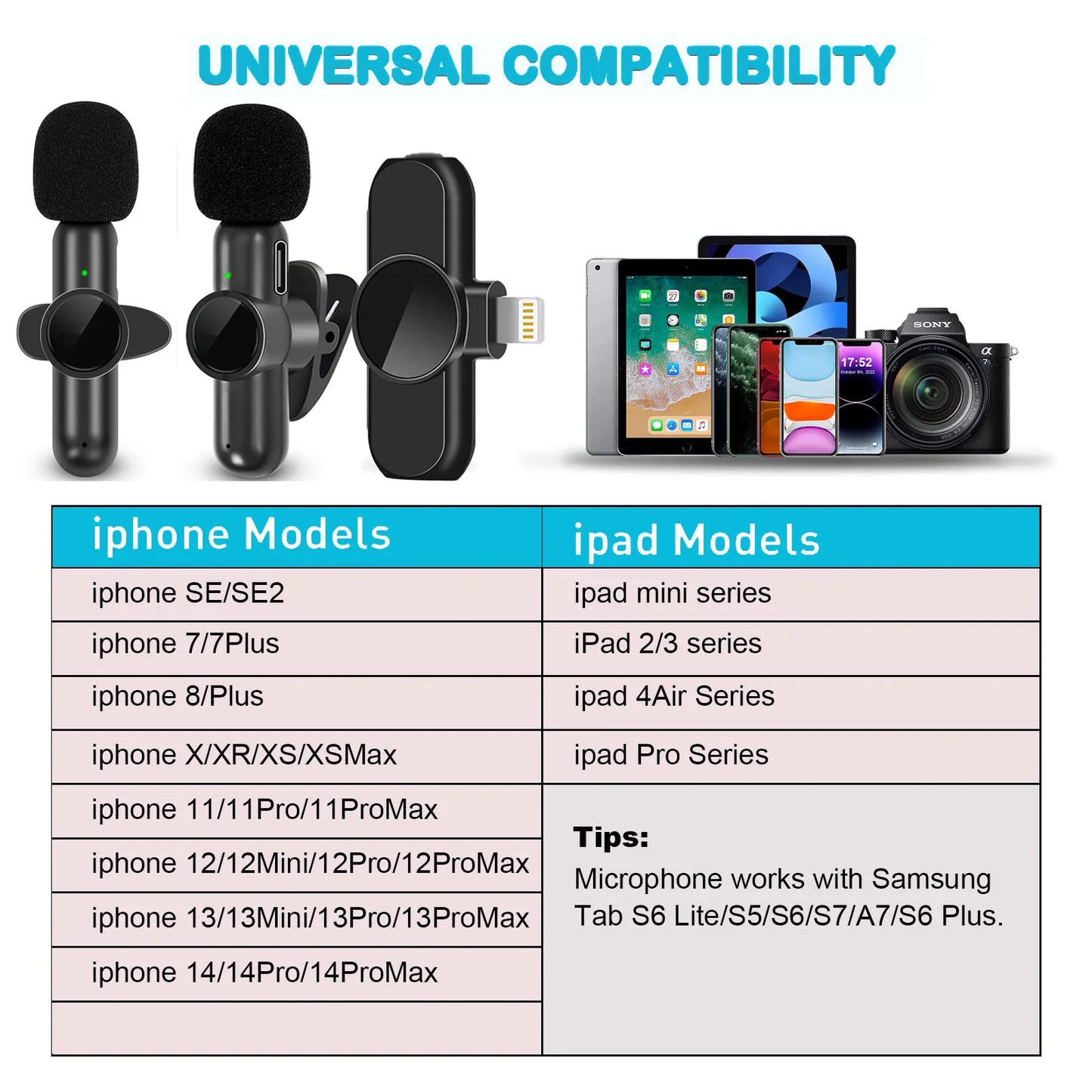 Crystal Clear Wireless Mic
