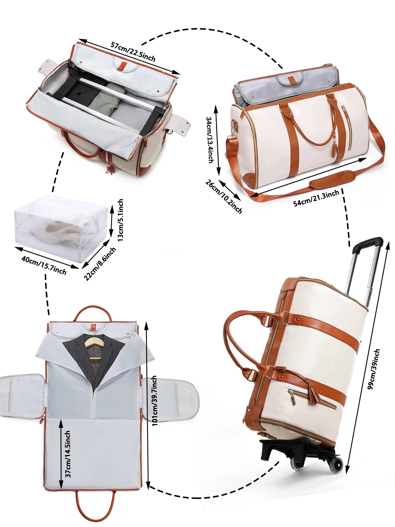 PackMore Foldable Trolley – Big Space, Easy Travel