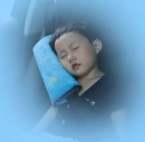 Plush Car Seat Belt Shoulder Pads ( Pack of 2) – Thickened, Sleep-Ready Safety Cushion for Kids (Wholesale Available)