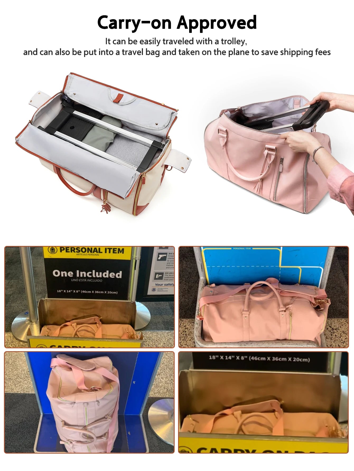PackMore Foldable Trolley – Big Space, Easy Travel