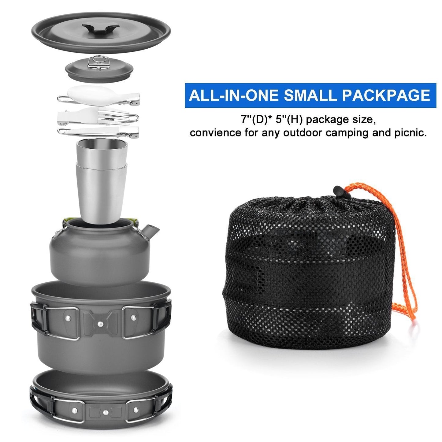 Outdoor Camping Cookware  Set