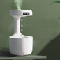 Anti-Gravity Humidifier with Digital Clock – Ultra-Quiet, LED Display, Stress-Relief & Aromatherapy