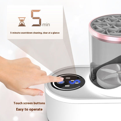 Electric Makeup Brush Cleaner - Fast , Hygienic , and Rechargeable