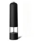 Electric Automatic Pepper Salt Grinder with LED Light (Black)