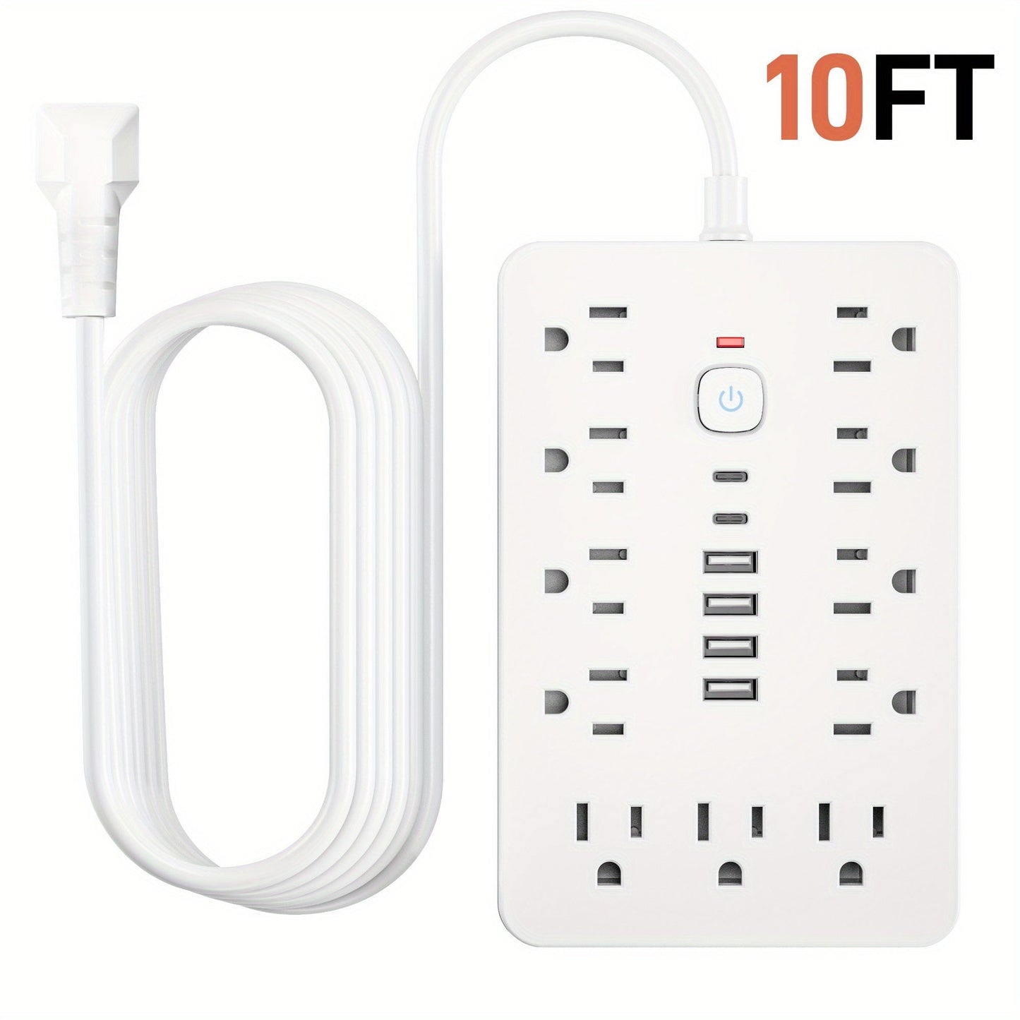 Surge Protector Power Strip USA