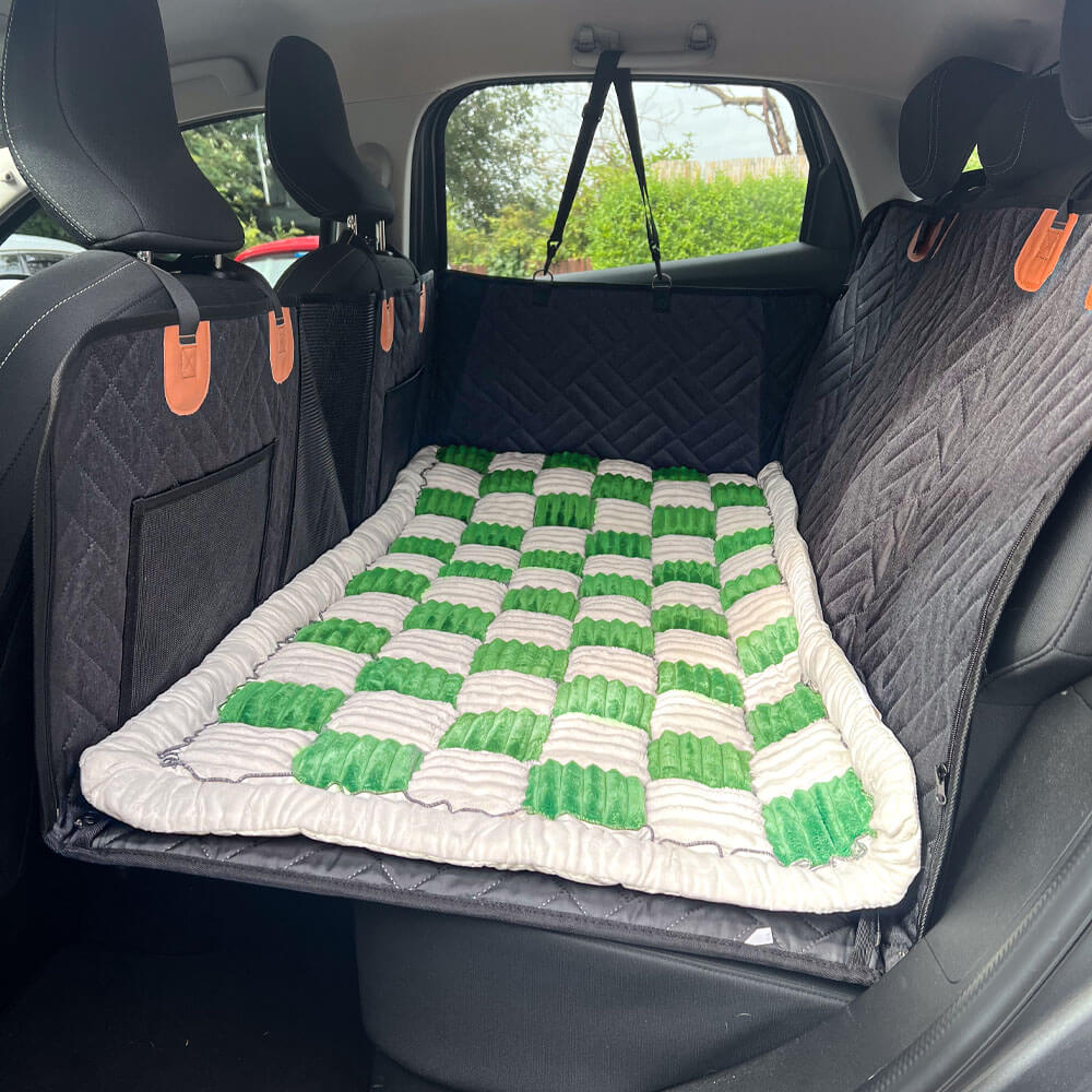RuffRover 2.0™ - Hard Bottom Back Seat Extender + (FREE Dog Bed)