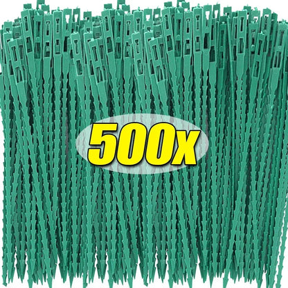 Reusable Garden Cable Ties Plant Vine Tree Shrubs Support Fastener Locking Nylon Adjustable Zipper Cables Ties Organizer Tools