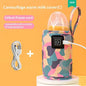 Portable USB Baby Bottle Warmer - 3-Speed Adjustment for Car and Travel