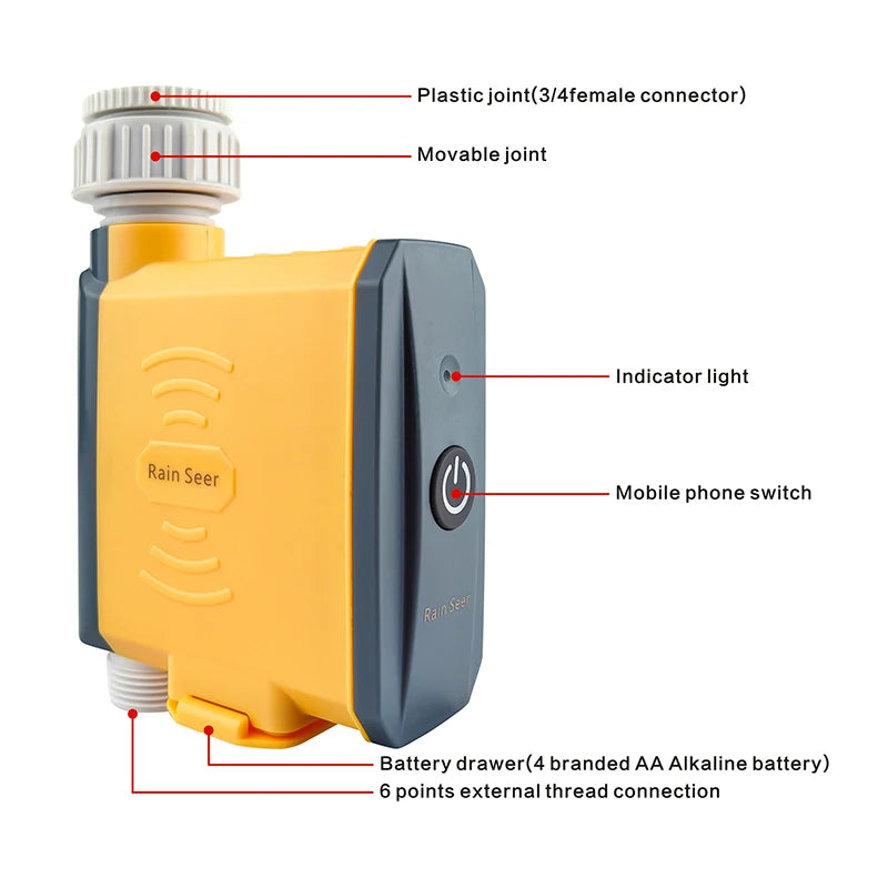 GreenFlow: WiFi-Controlled Watering