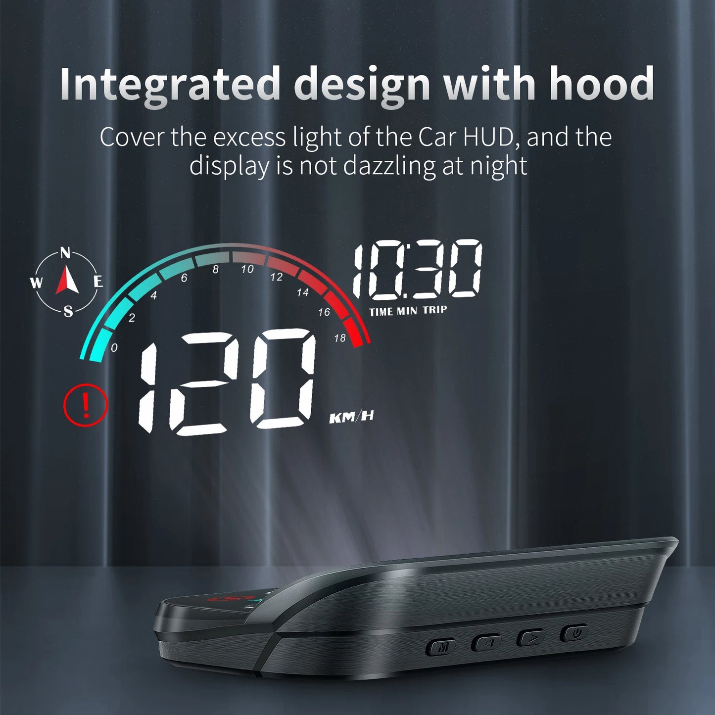 AD M22 GPS HUD For All Cars Head Up Display Universal Digital GPS Speedometer LCD Projection On Glass Windshield Projector Speed