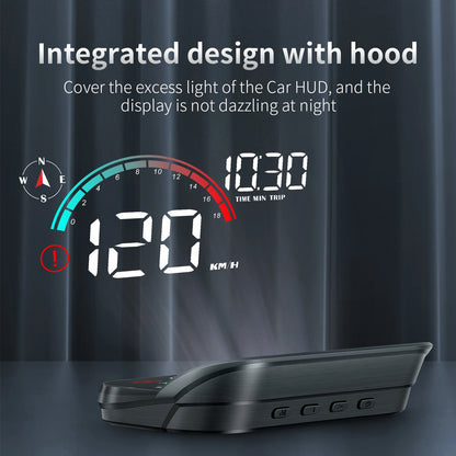 AD M22 GPS HUD For All Cars Head Up Display Universal Digital GPS Speedometer LCD Projection On Glass Windshield Projector Speed
