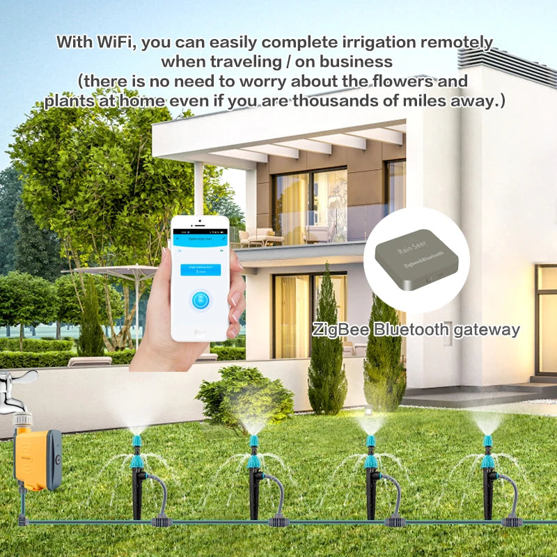 GreenFlow: WiFi-Controlled Watering
