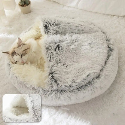 Cozy Cave Cat Bed – Ultimate Comfort &amp; Security for Your Pet