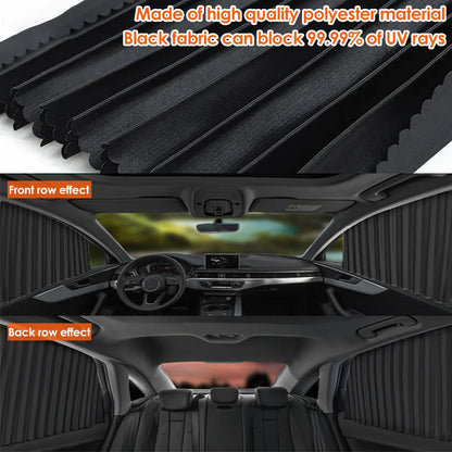 Magnetic Car Sunshade Window Curtain