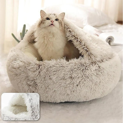 Cozy Cave Cat Bed – Ultimate Comfort &amp; Security for Your Pet