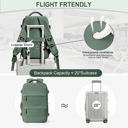 Premium Travel Backpack – Waterproof, Durable &  Spacious