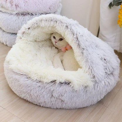 Cozy Cave Cat Bed – Ultimate Comfort &amp; Security for Your Pet