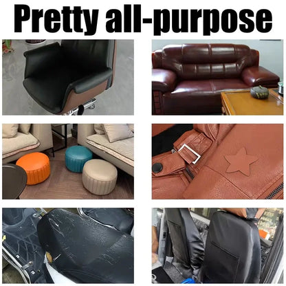 Leather Repair Tape Self Adhesive Leather Repair Patch Sofas Couch Furniture Car Seat Cuttable Refinisher for Home Restaurant