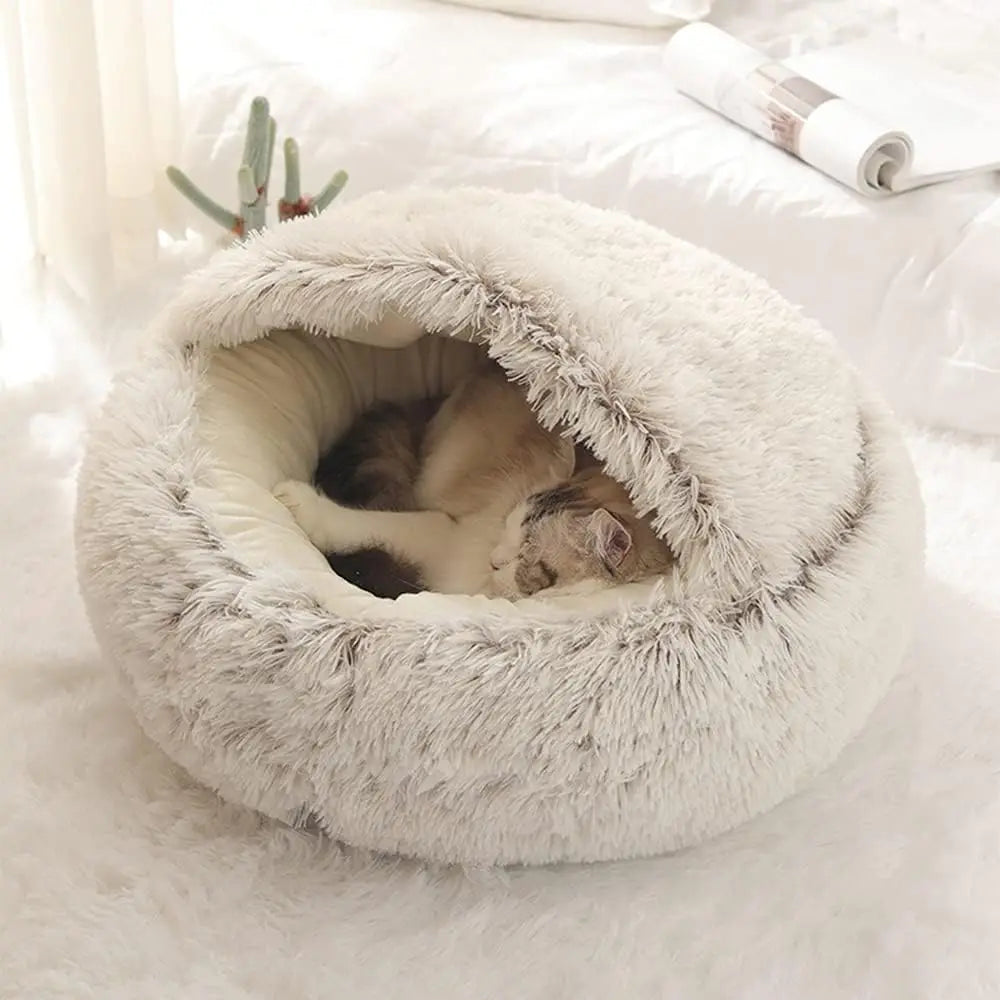 Cozy Cave Cat Bed – Ultimate Comfort &amp; Security for Your Pet