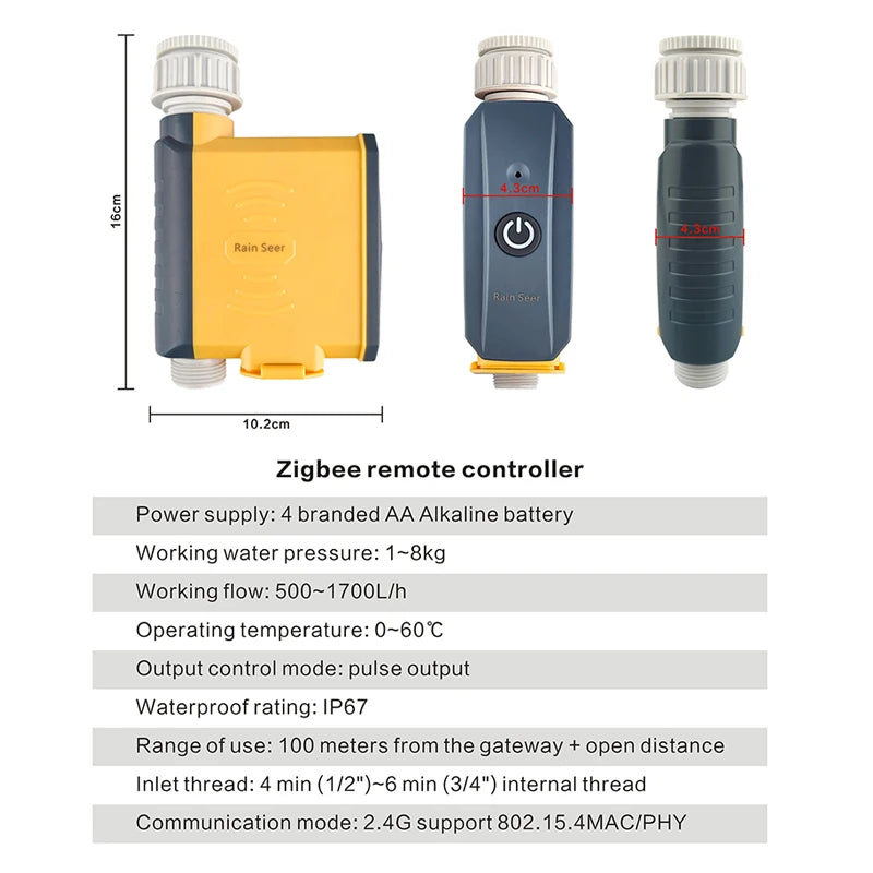 GreenFlow: WiFi-Controlled Watering