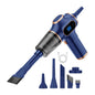 Wireless Mini Vacuum Cleaner – 128W High-Speed Suction  Dual Battery, USB Rechargeable, Blow & Suction Combo