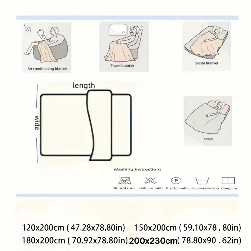Snuggle Up in Softness: Coral Fleece Bunny Plush Blanket