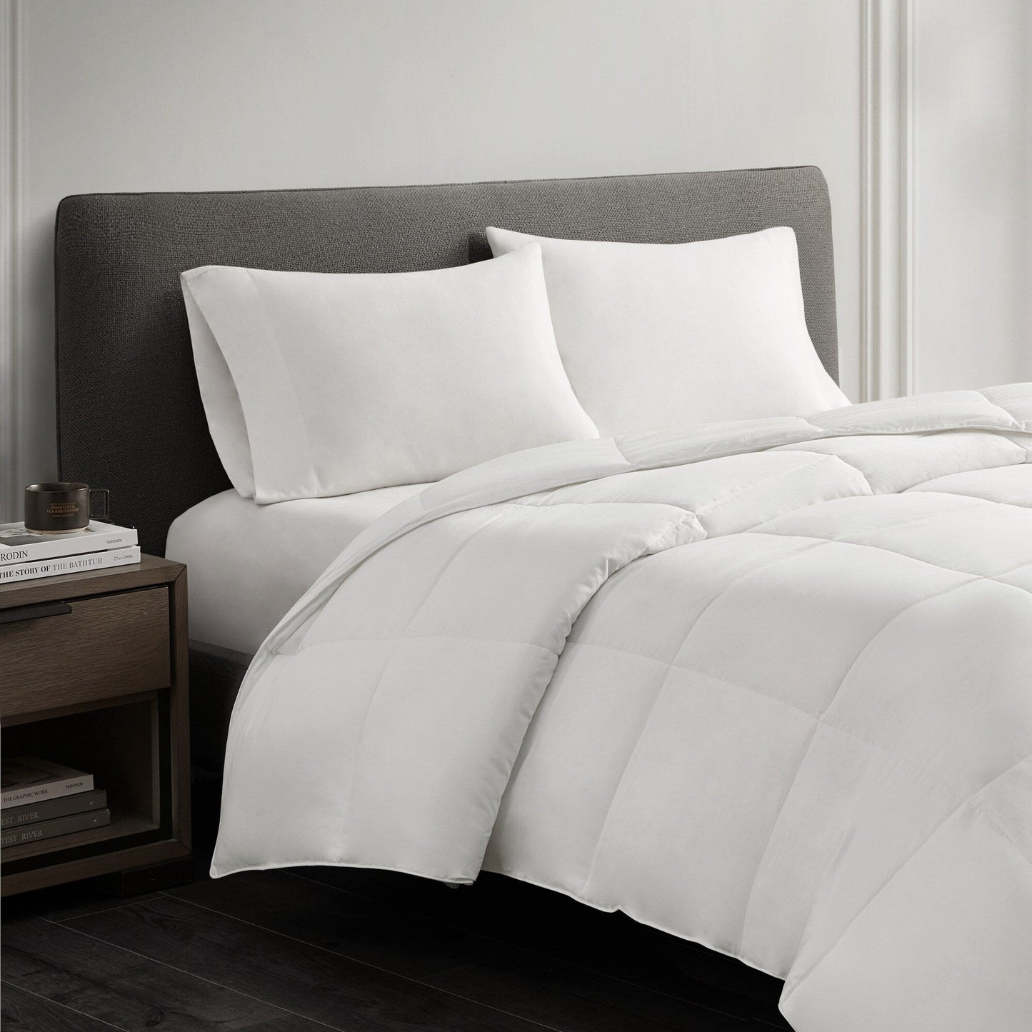 Madison Park Year Round Warmth Cotton Down Alternative Featherless Comforter