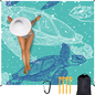 Coastal Dreams Beach Mats – 5 Vibrant Summer Designs