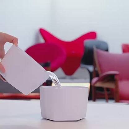 Anti-Gravity Humidifier with Digital Clock – Ultra-Quiet, LED Display, Stress-Relief & Aromatherapy